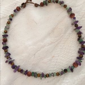 Beautiful multi stone choker
